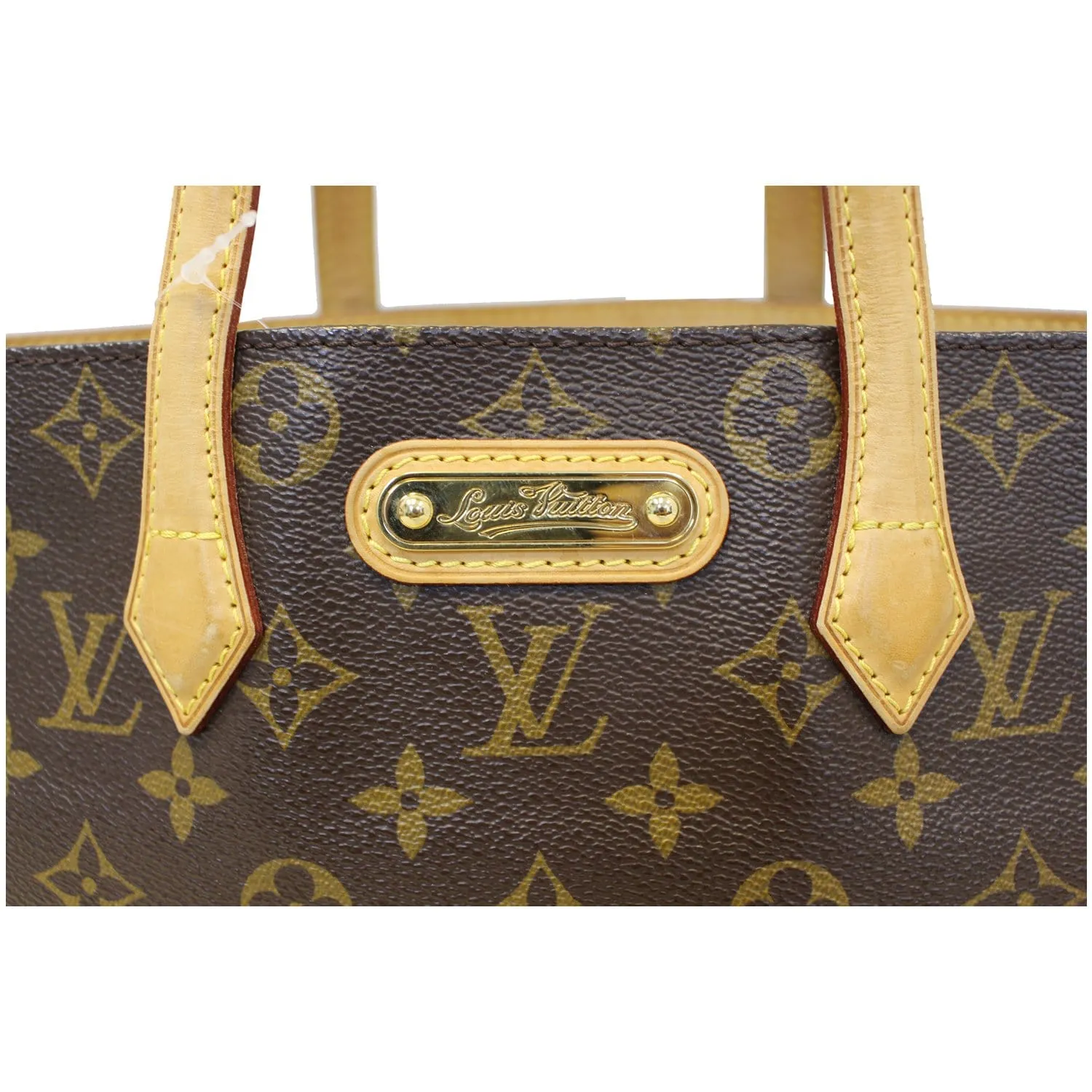 Louis Vuitton Wilshire PM Monogram Canvas Satchel Handbag