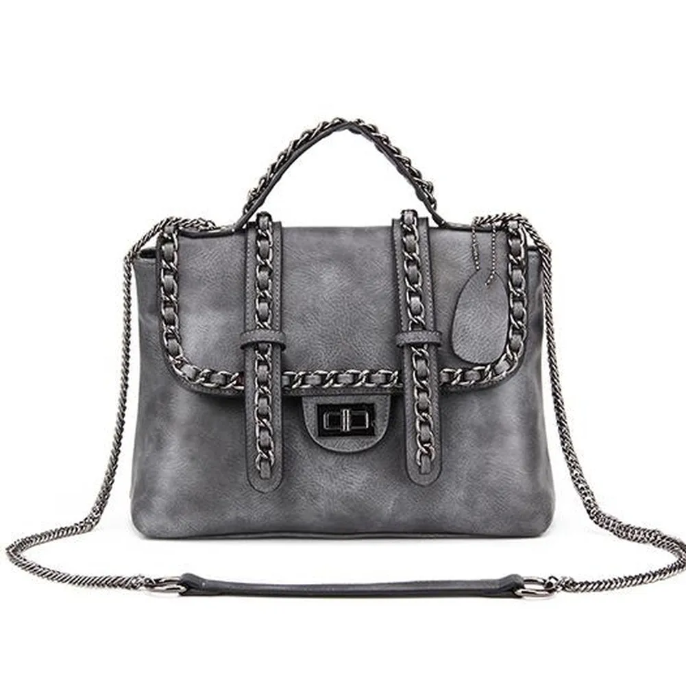 <bold>Messenger / Crossbody Bag <br>Vegan-Leather