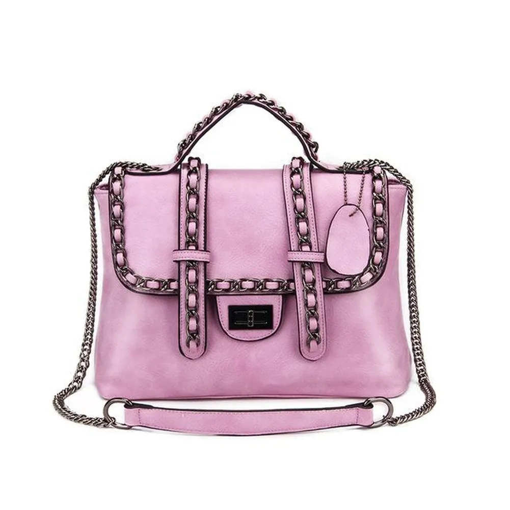 <bold>Messenger / Crossbody Bag <br>Vegan-Leather
