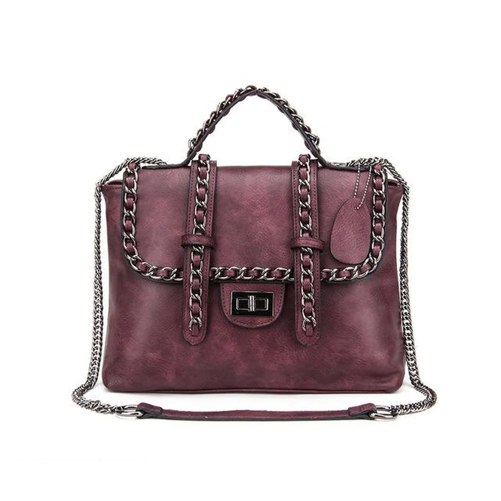 <bold>Messenger / Crossbody Bag <br>Vegan-Leather