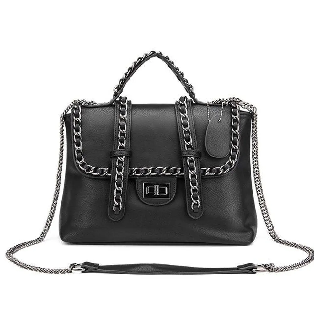<bold>Messenger / Crossbody Bag <br>Vegan-Leather