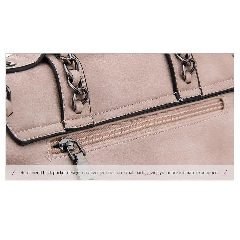 <bold>Messenger / Crossbody Bag <br>Vegan-Leather