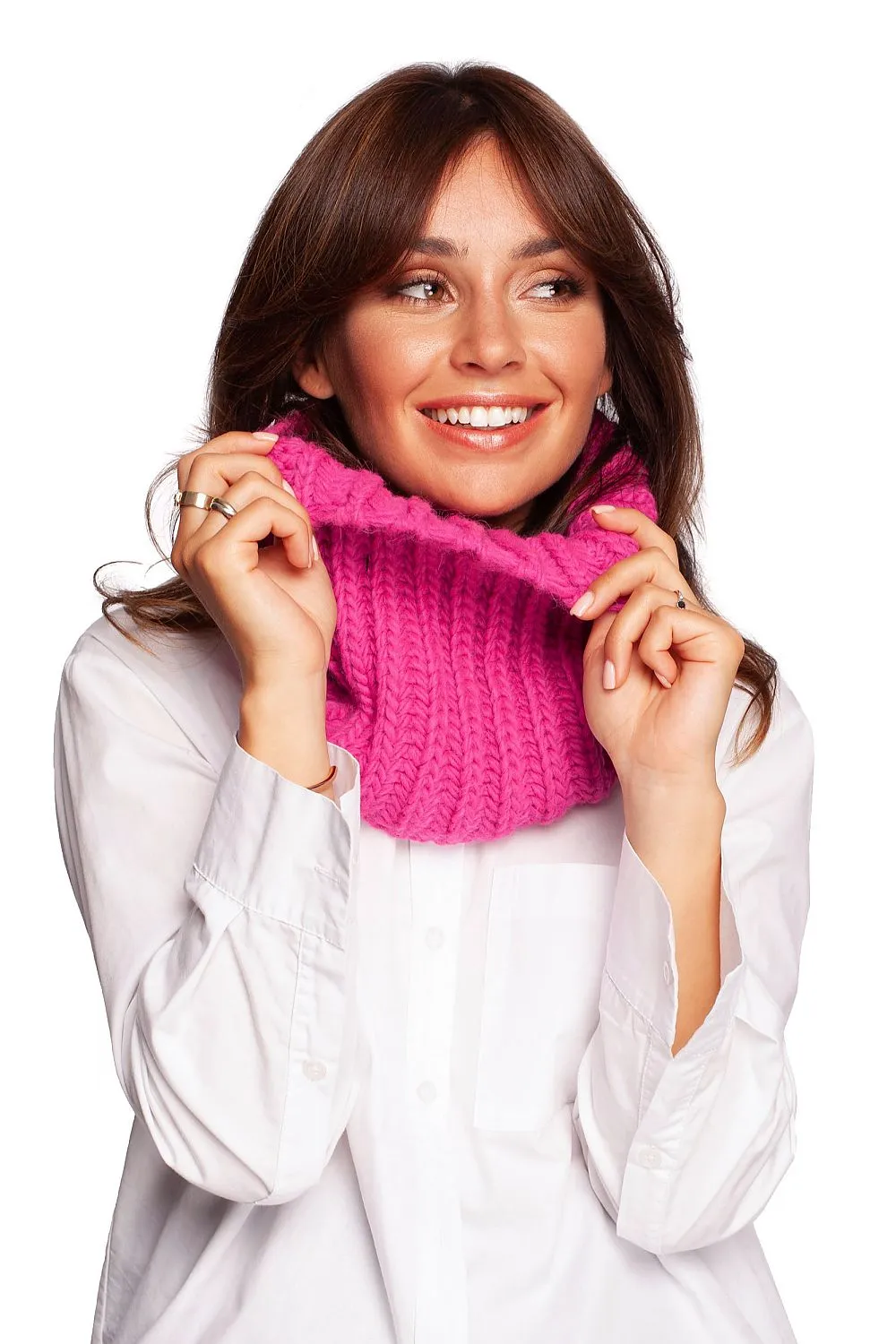 Luxurious Knit Chimney Scarf