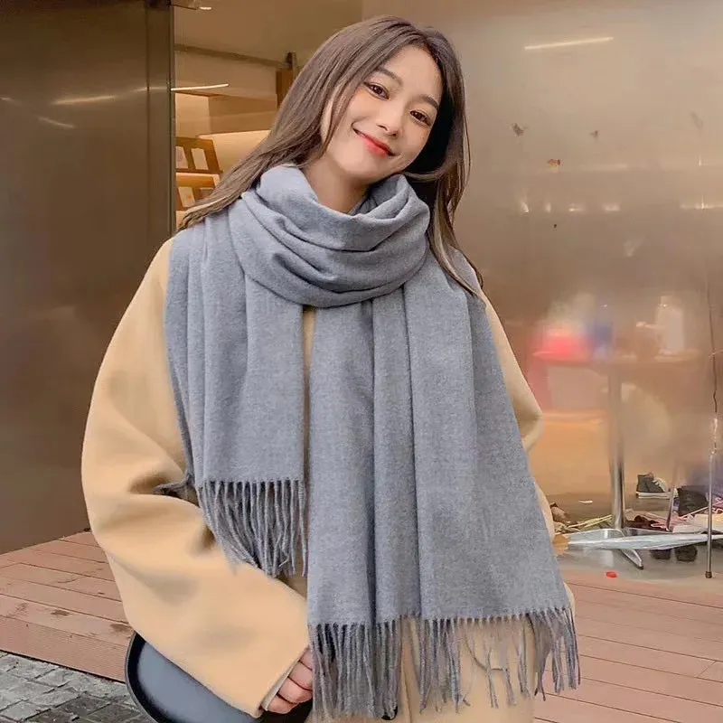 Luxurious Women's Winter Cashmere Wool Scarf – Warm & Stylish Accessory | EnigmaParis