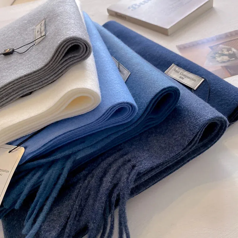 Luxury Cashmere Wool Winter Scarf | Warm Pashmina Shawl | Stylish Wrap for Women 2024
