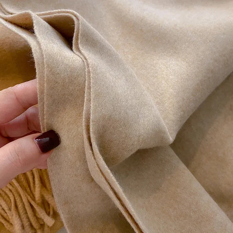 Luxury Cashmere Wool Winter Scarf | Warm Pashmina Shawl | Stylish Wrap for Women 2024