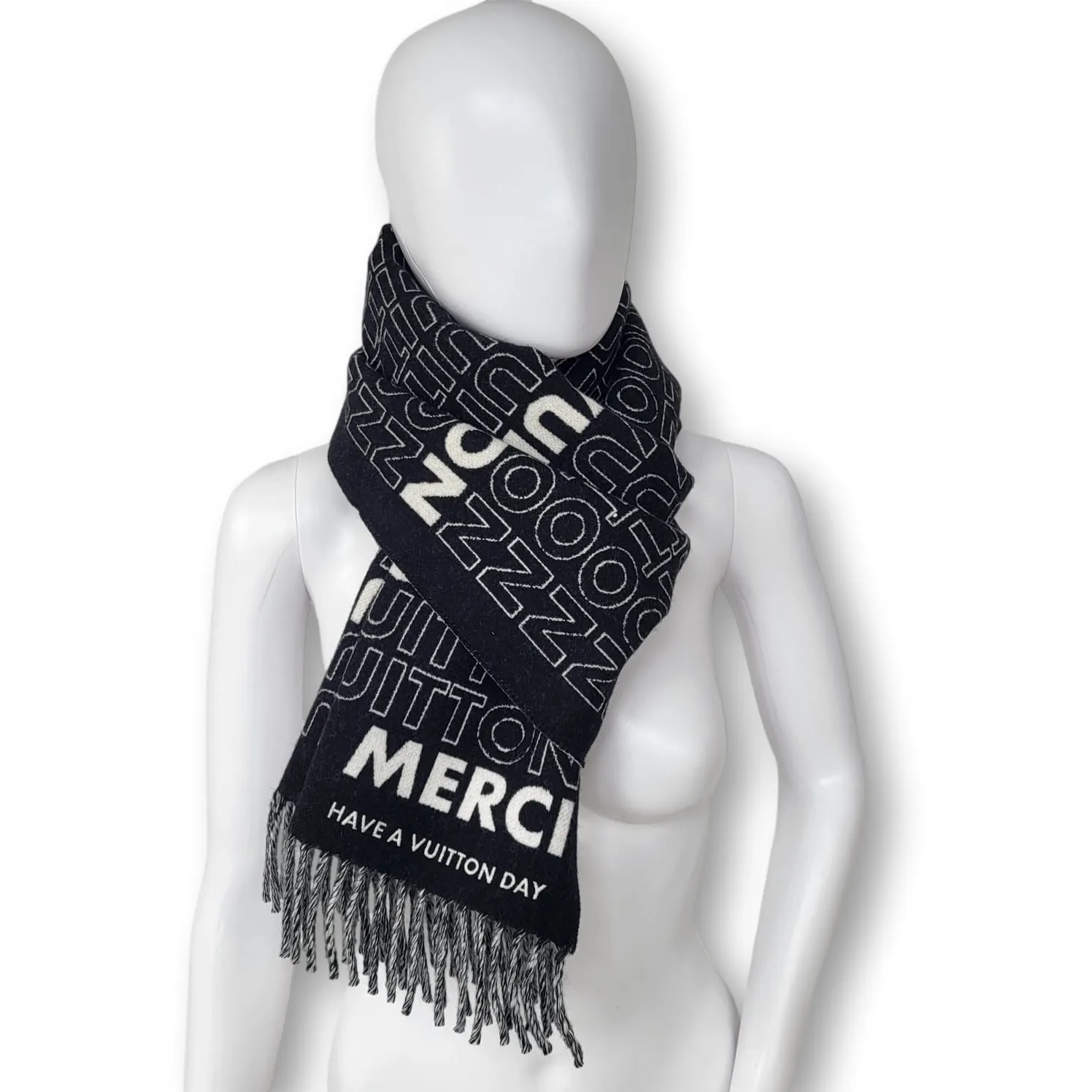LV List Scarf
