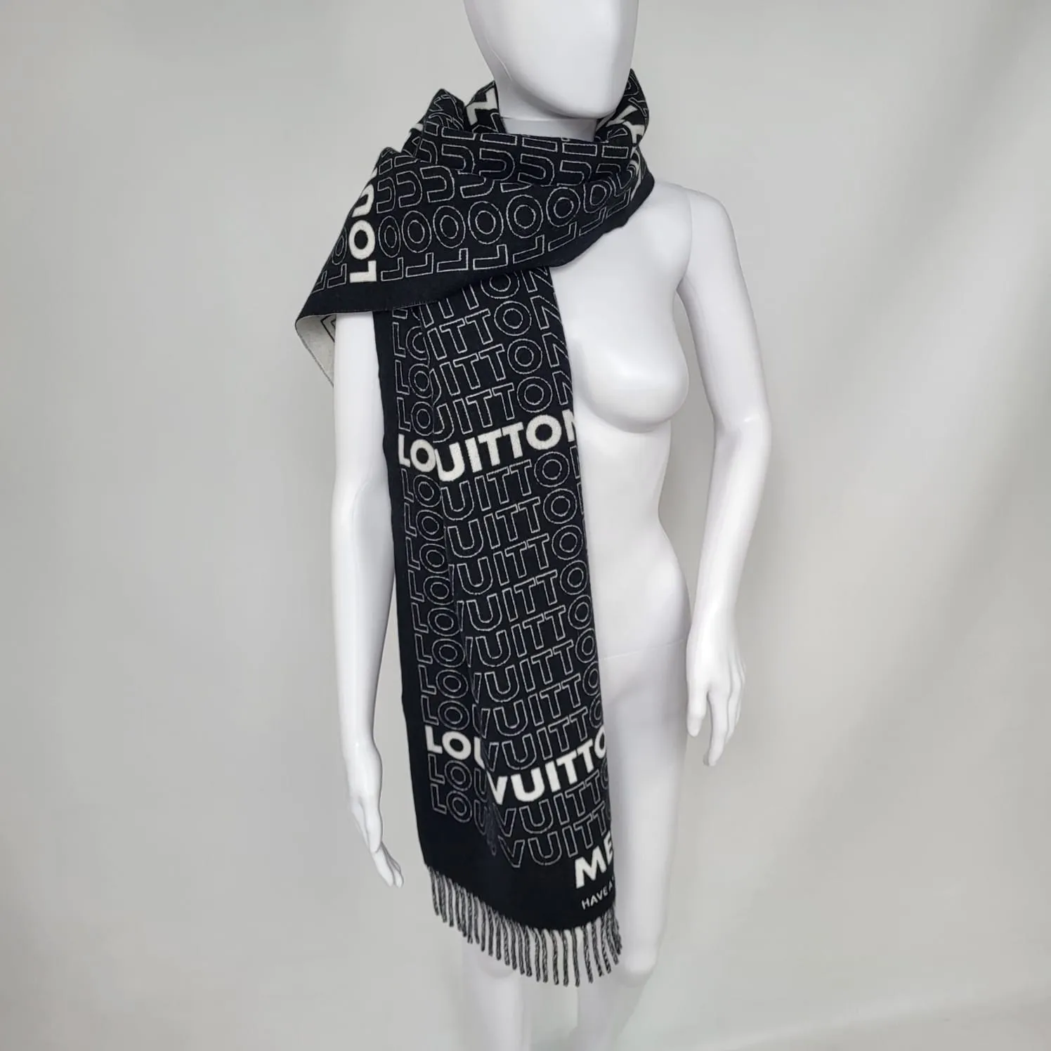 LV List Scarf