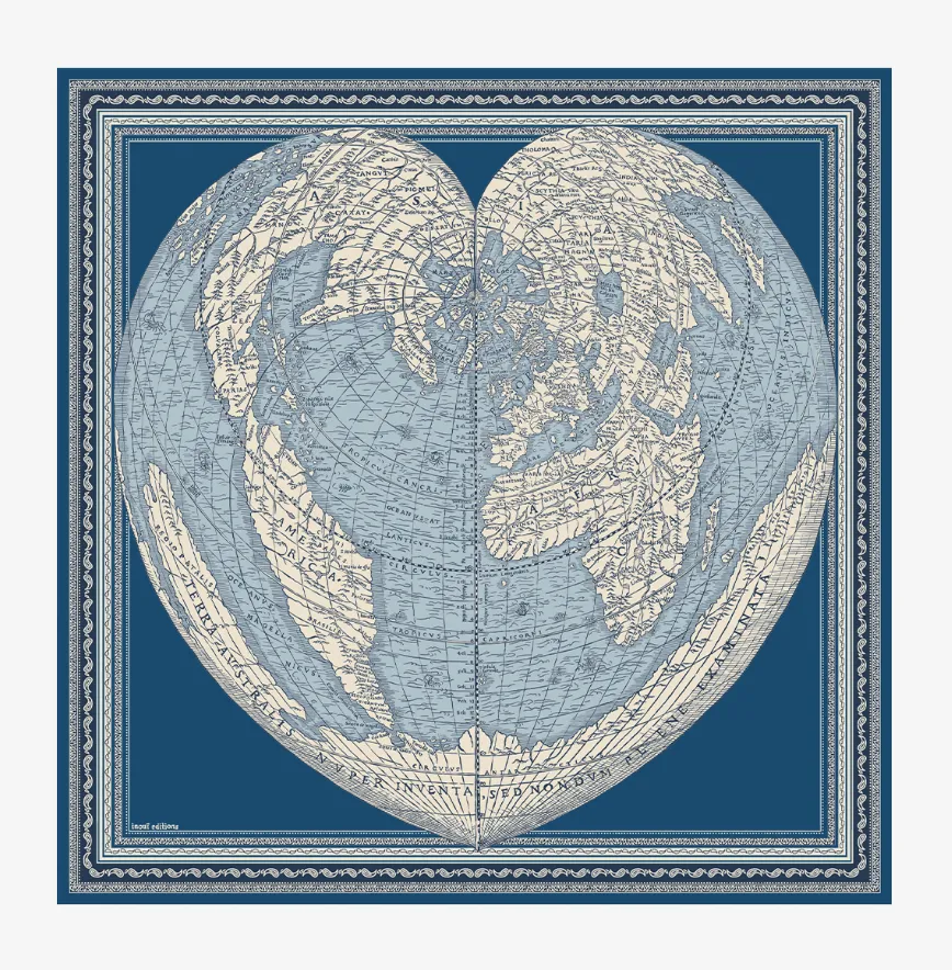 Mappemonde Scarf