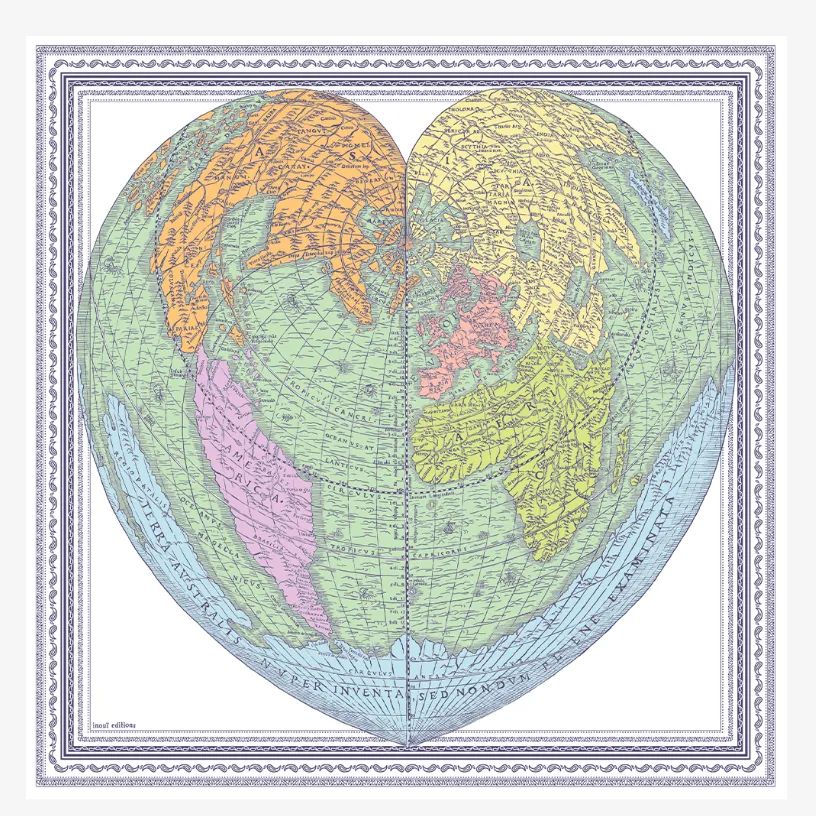 Mappemonde Scarf