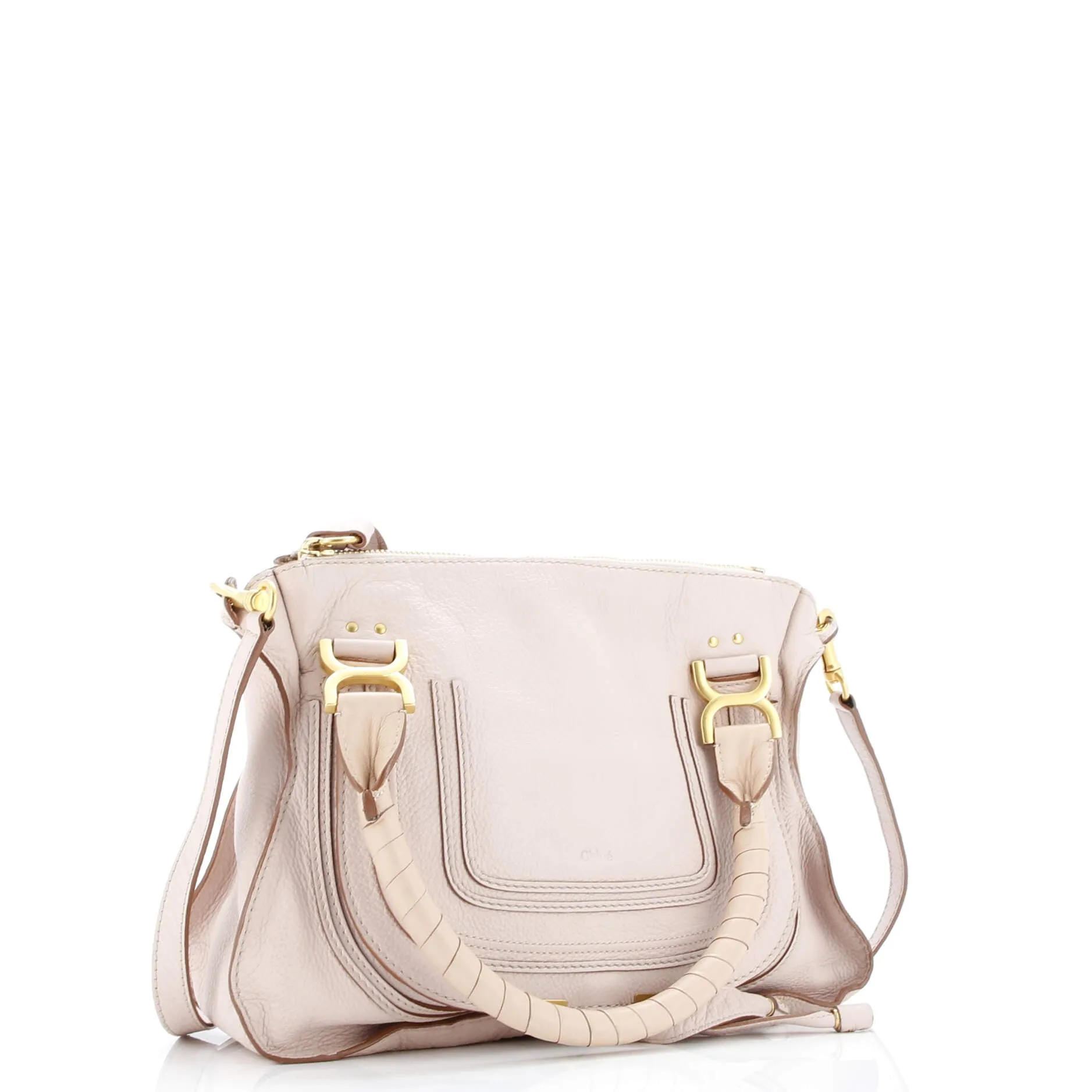 Marcie Satchel Leather Medium