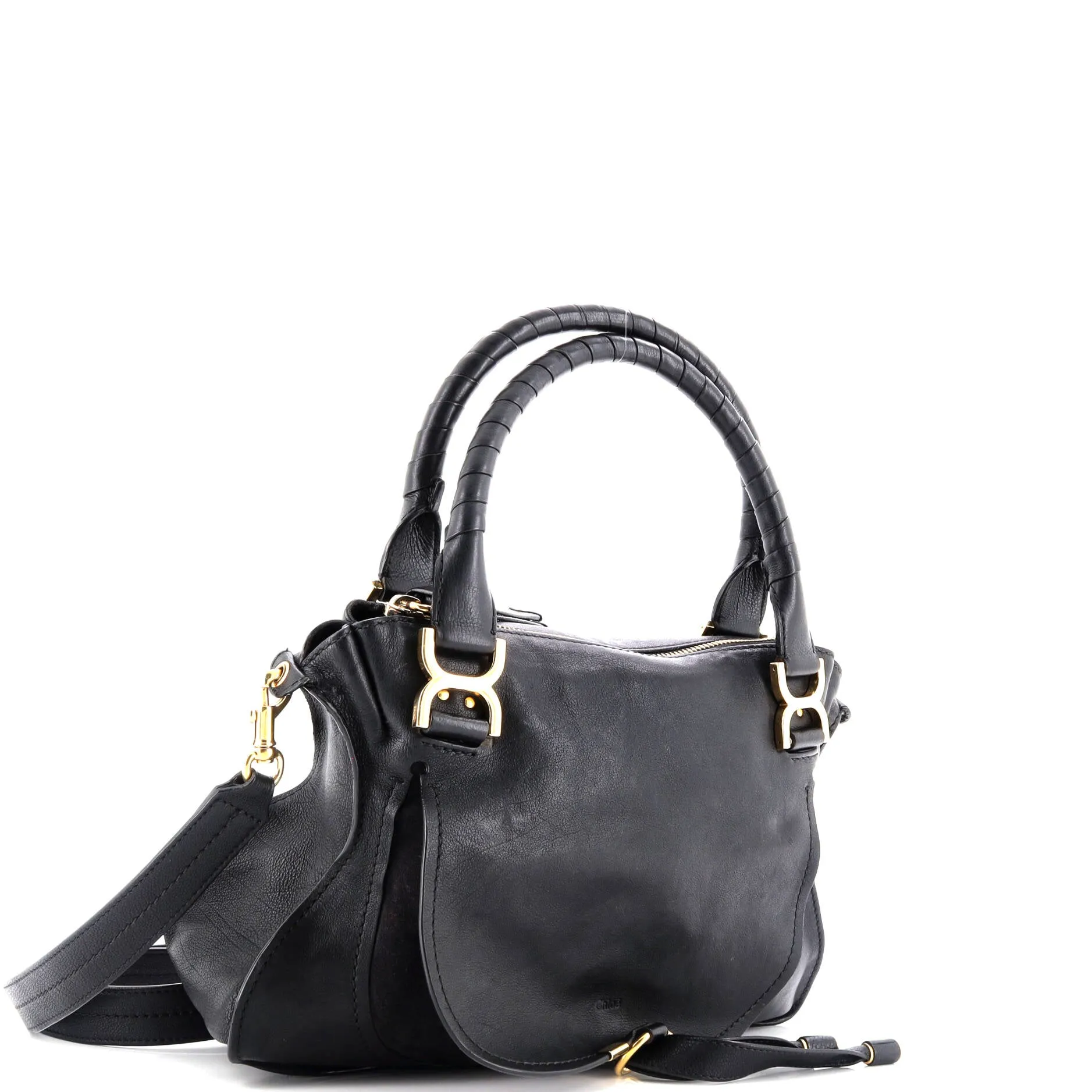 Marcie Satchel Leather Medium