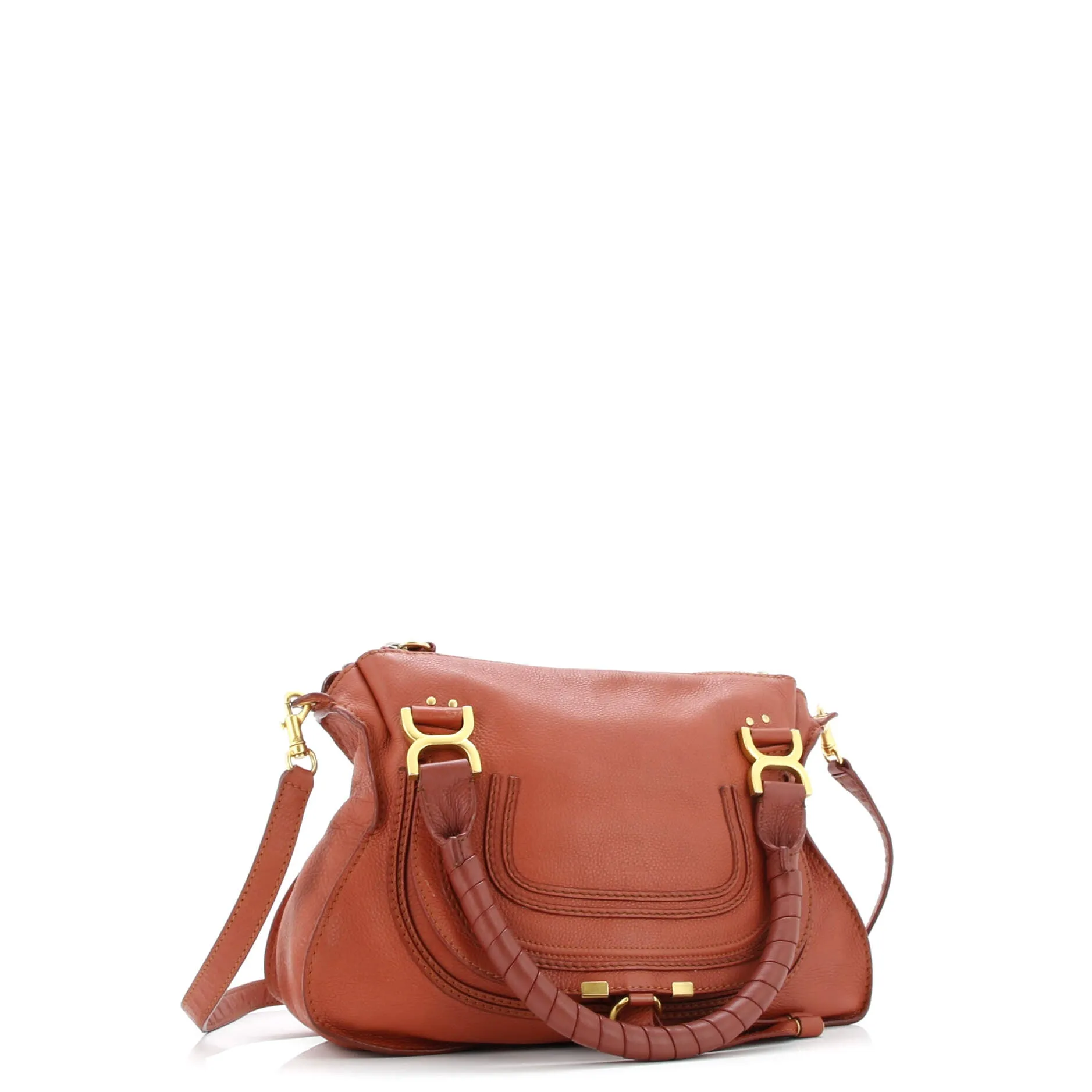 Marcie Satchel Leather Medium