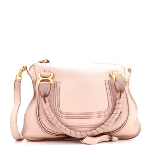 Marcie Satchel Leather Medium