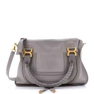 Marcie Satchel Leather Medium
