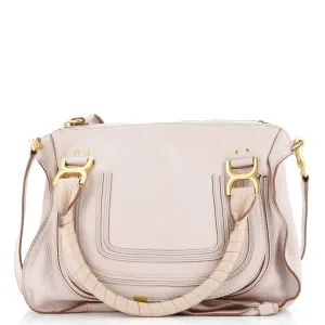 Marcie Satchel Leather Medium