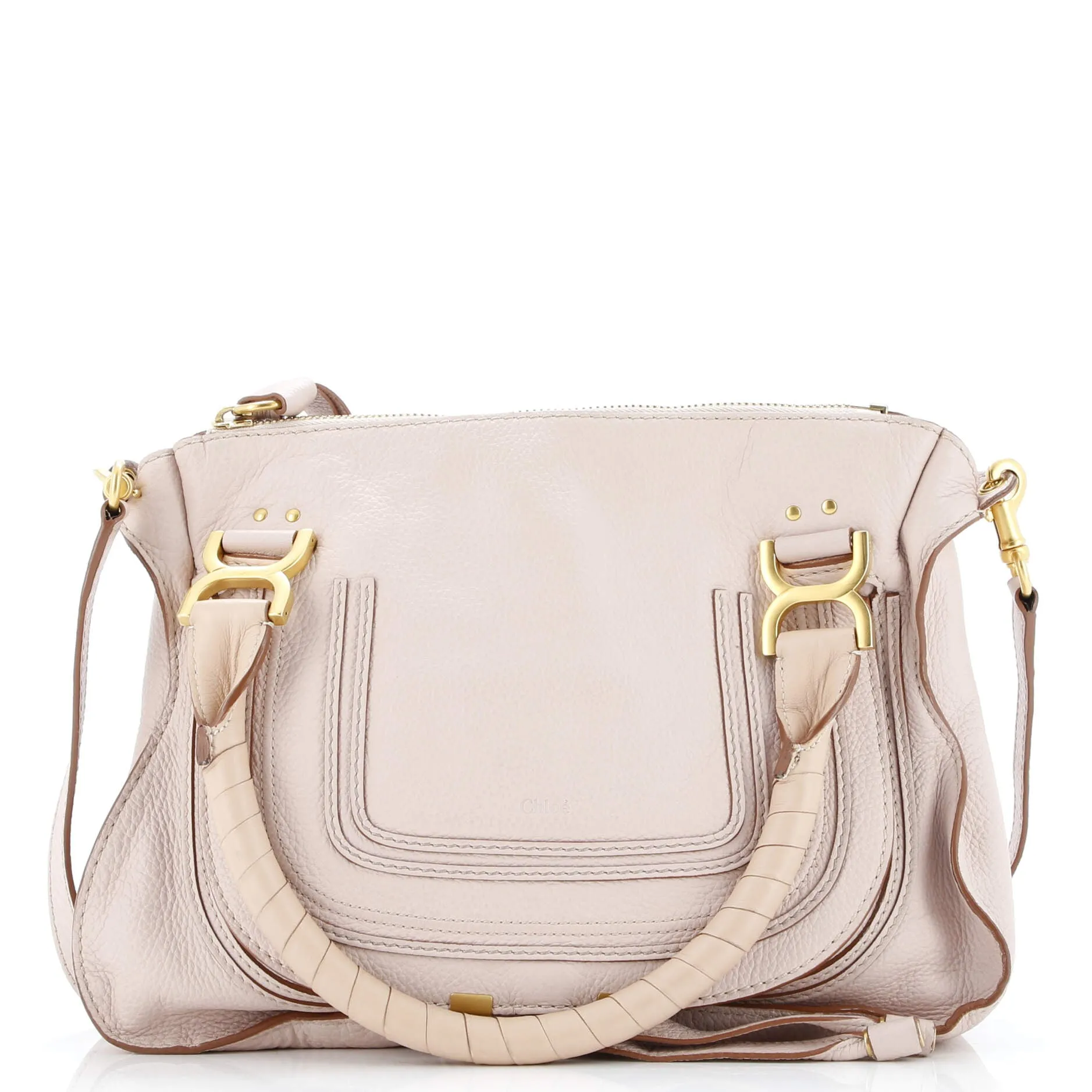 Marcie Satchel Leather Medium