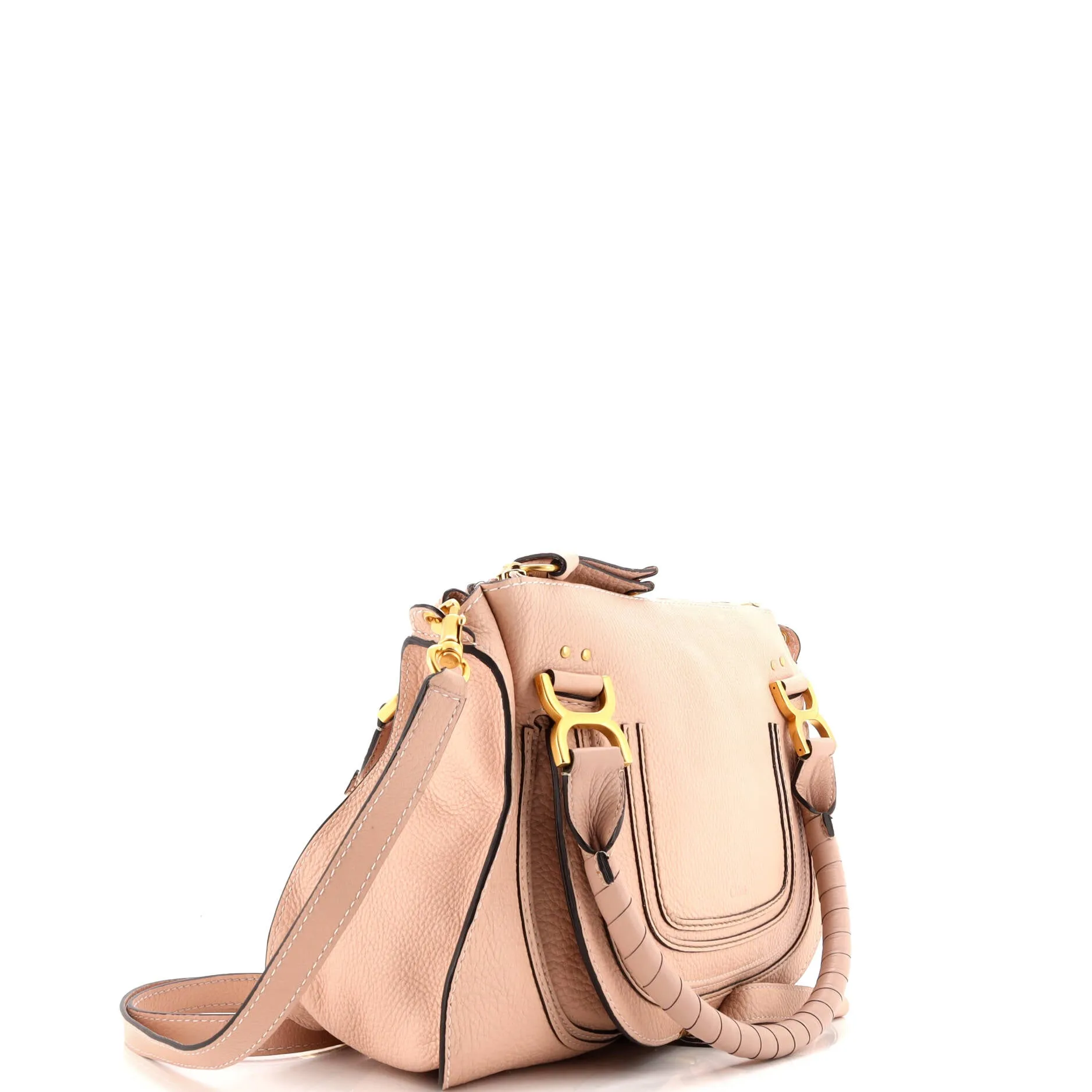 Marcie Satchel Leather Medium