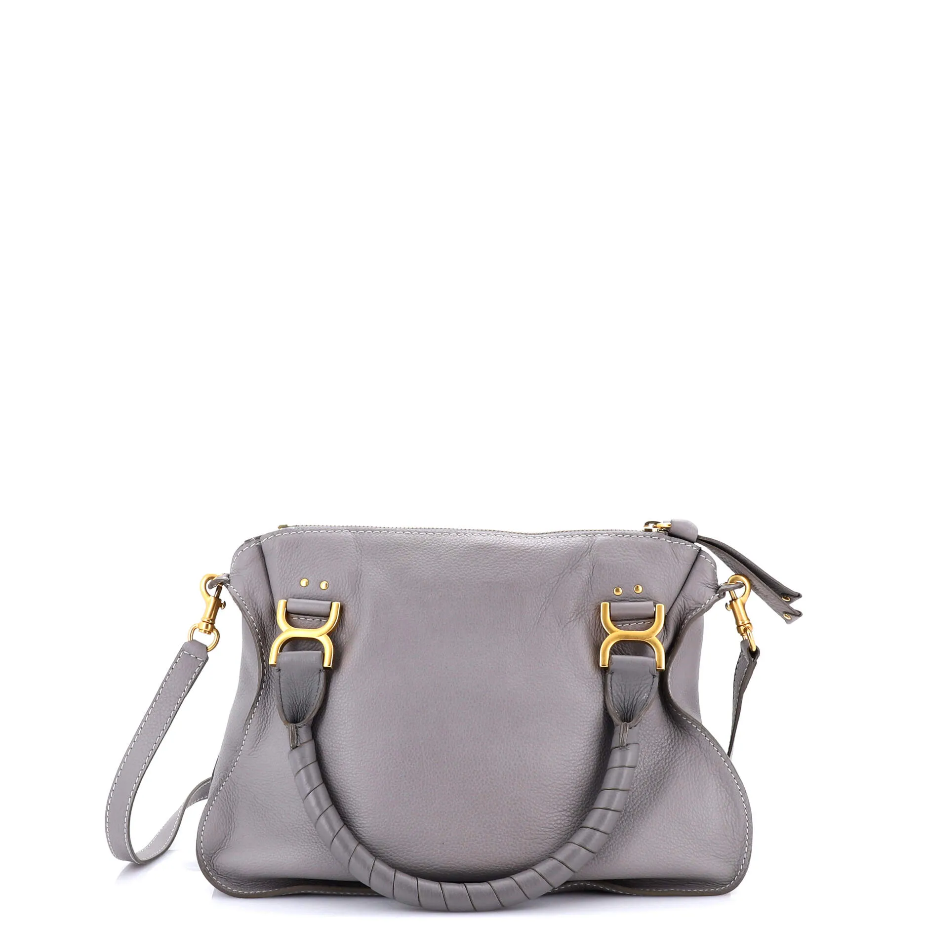 Marcie Satchel Leather Medium