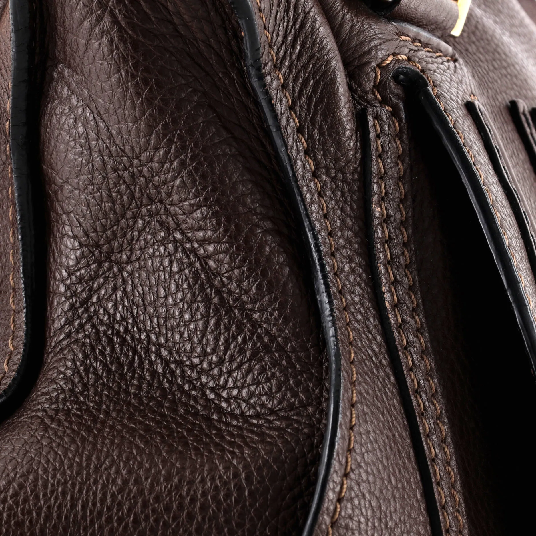 Marcie Satchel Leather Medium