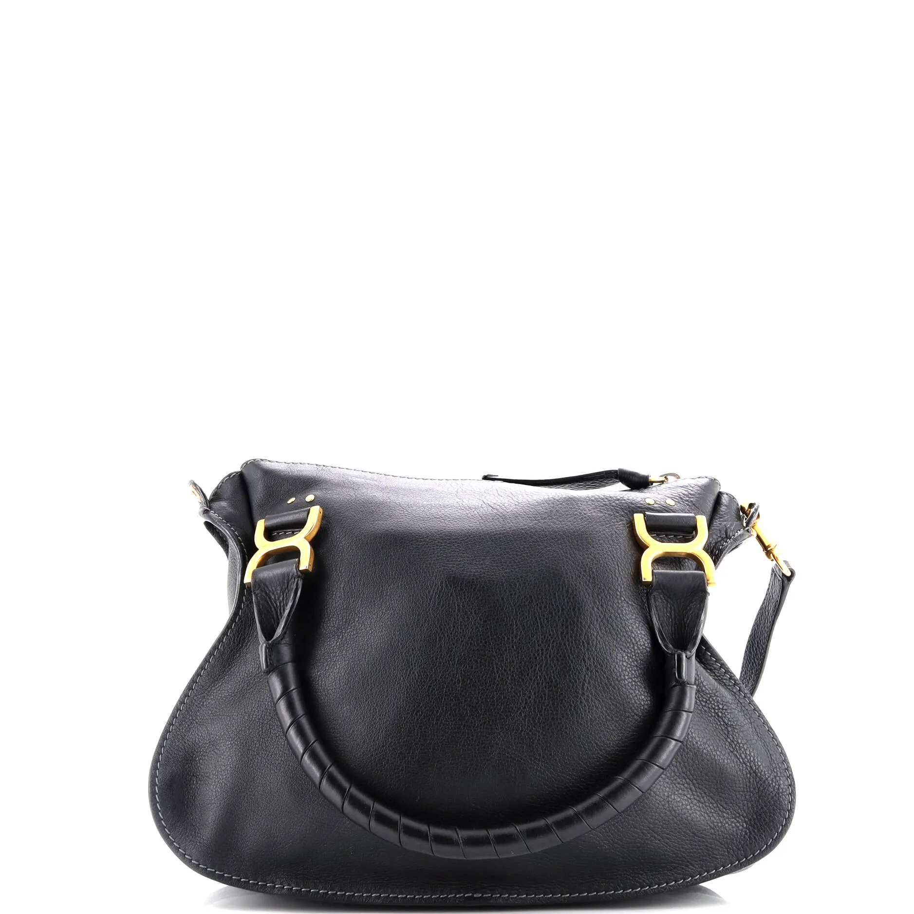 Marcie Satchel Leather Medium