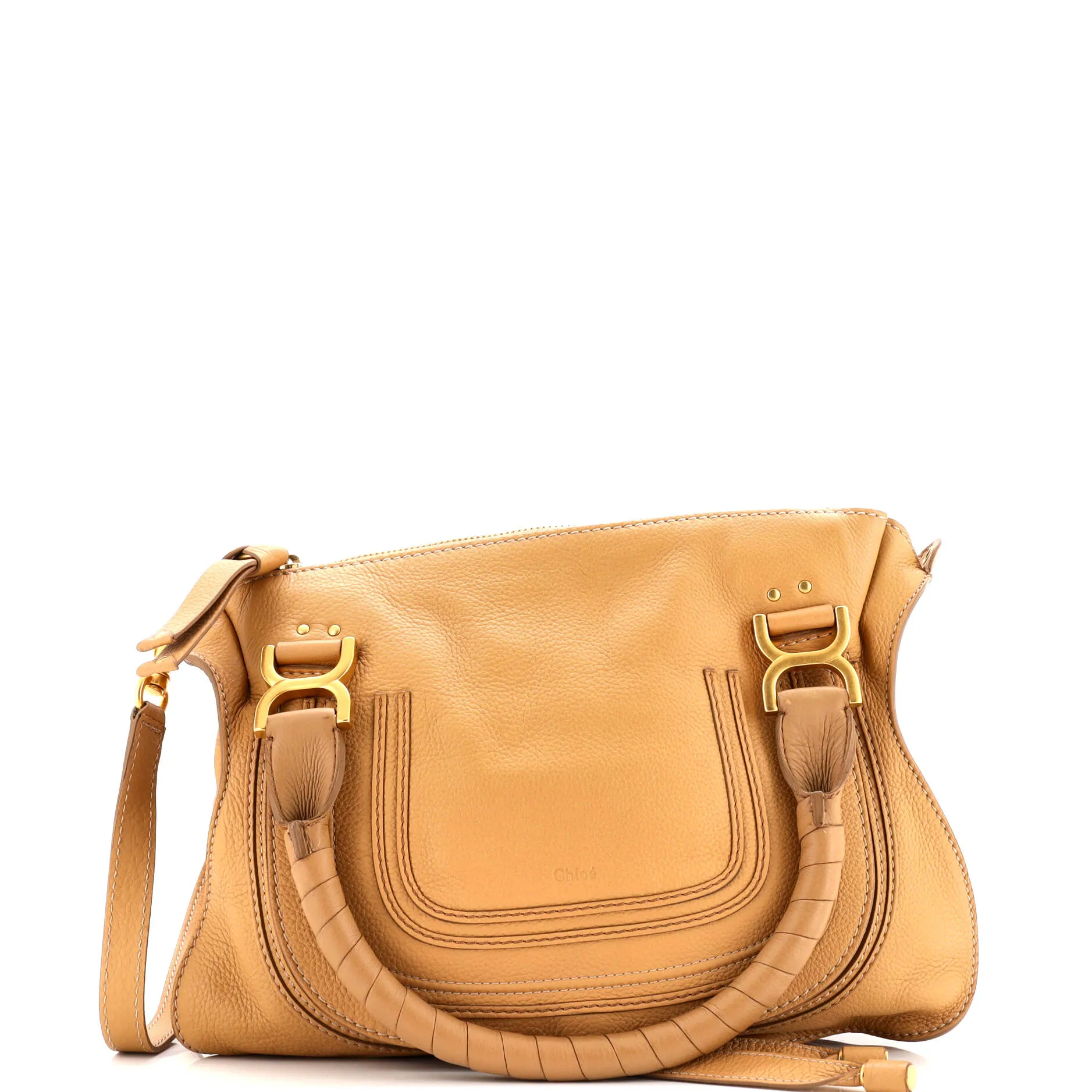 Marcie Satchel Leather Medium