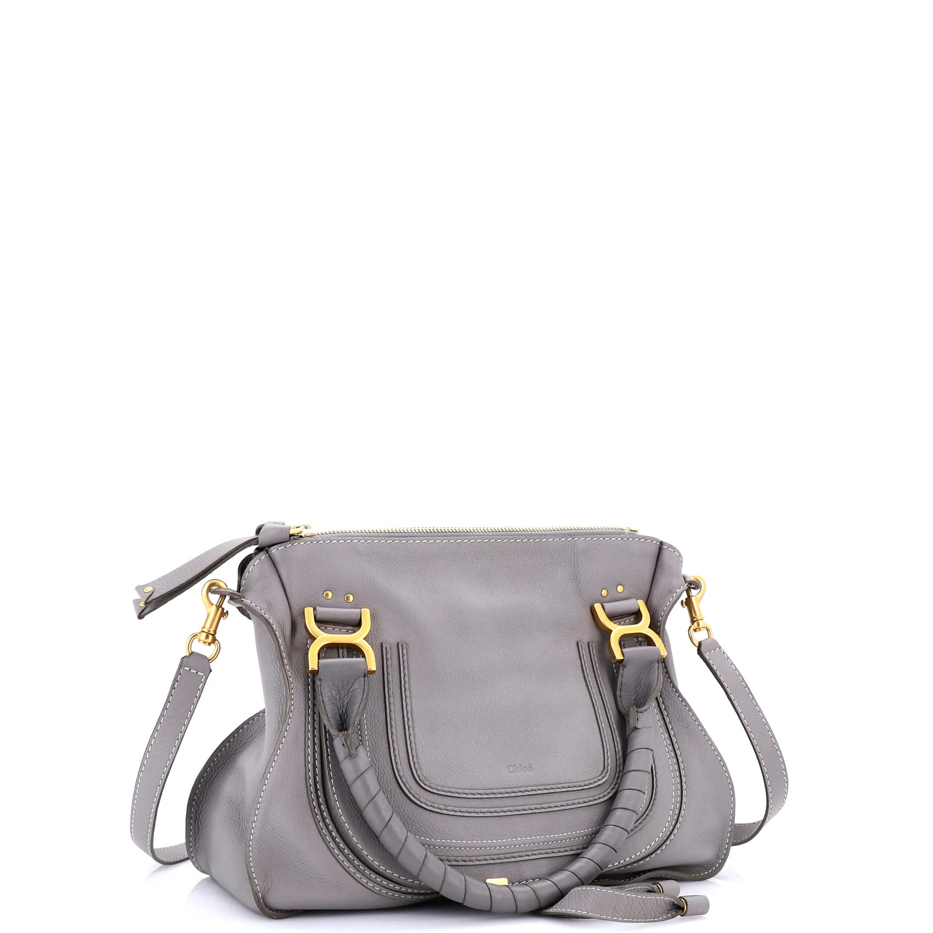 Marcie Satchel Leather Medium