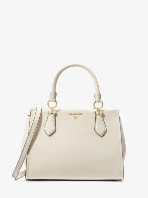 Marilyn Medium Saffiano Leather Satchel