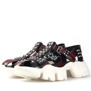 Mens New Thick Bottom Height Increasing  Casual Sandals