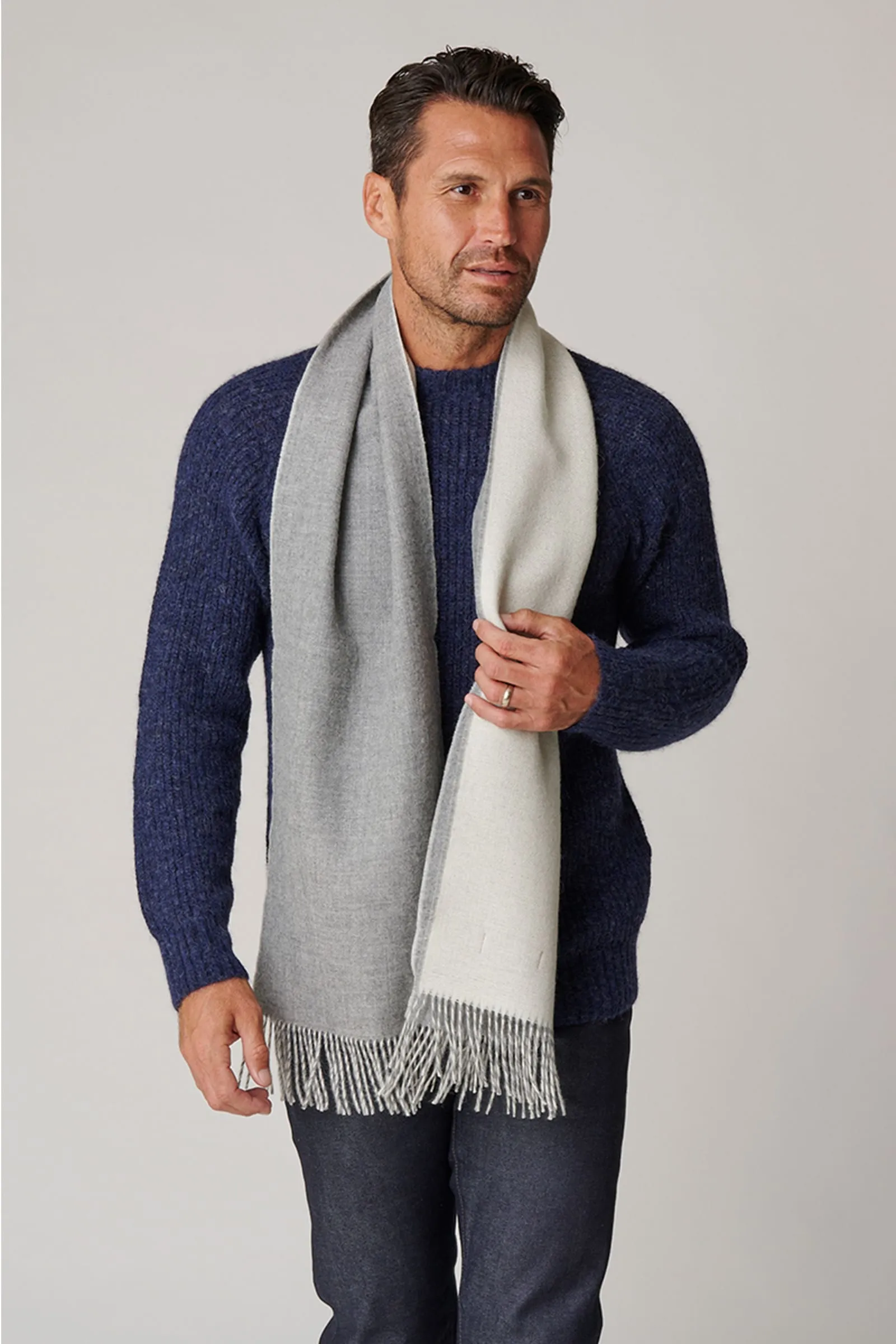 Men's Solid Scarf