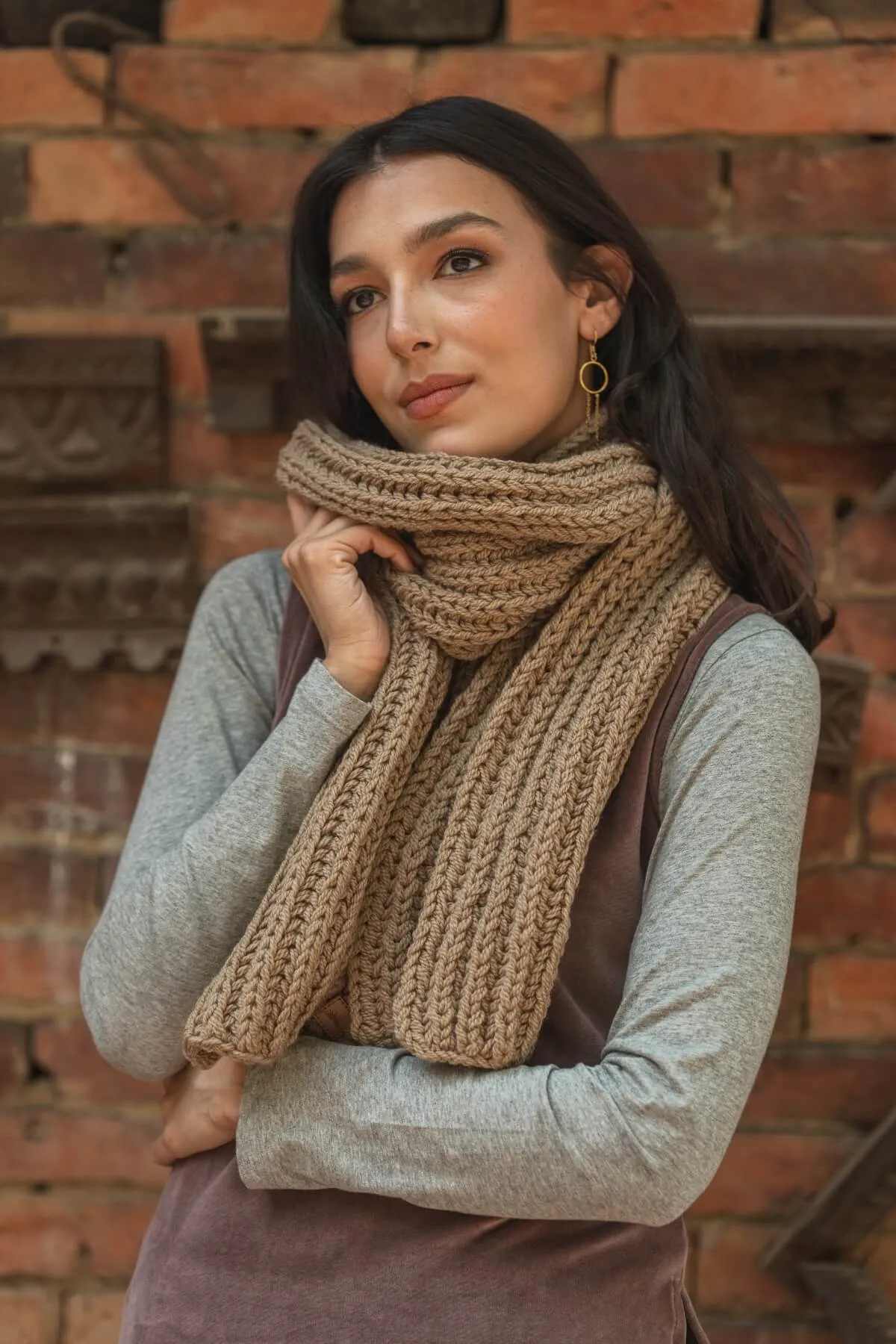 Merino Wool Scarf