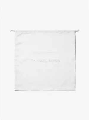 Micheal Kors Large Logo Woven Dust Bag White