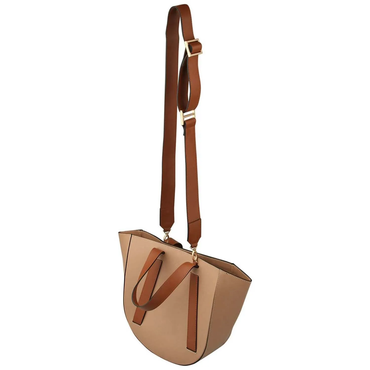 Mocha & Camel | Satchel Bag
