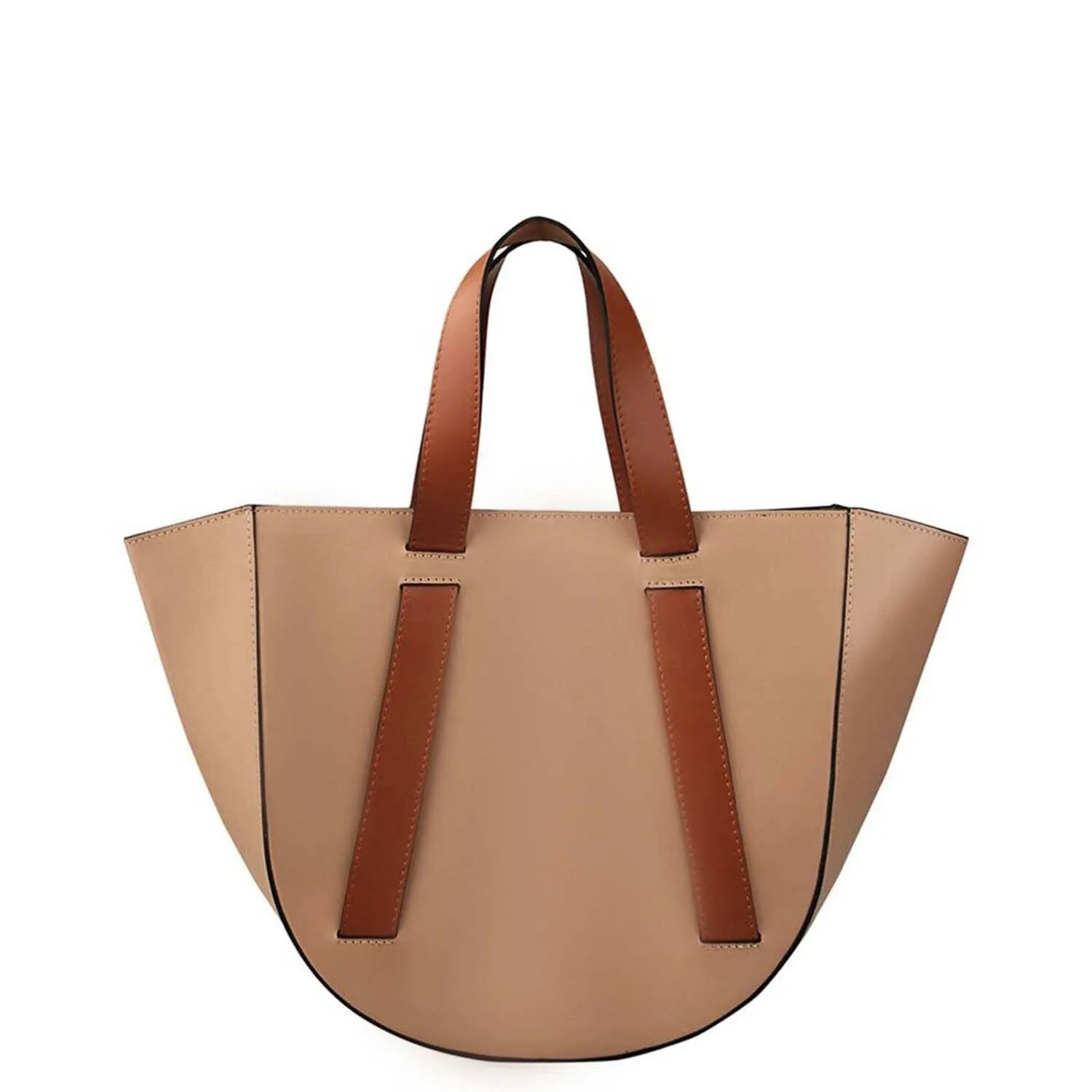 Mocha & Camel | Satchel Bag