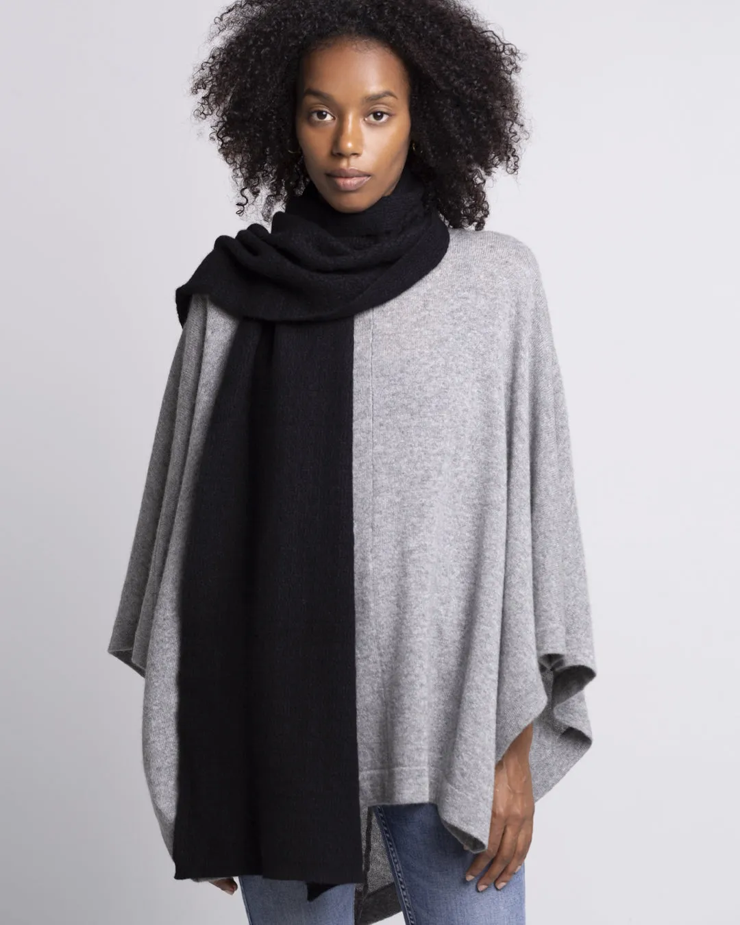Monica Oversized Cashmere Scarf