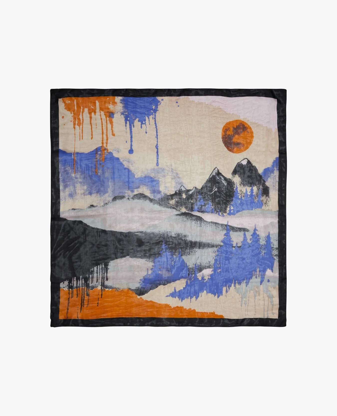 MOONUM SILK SCARF