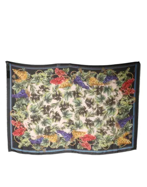 Multicolor Grapes Modal Shawl Wrap Scarf