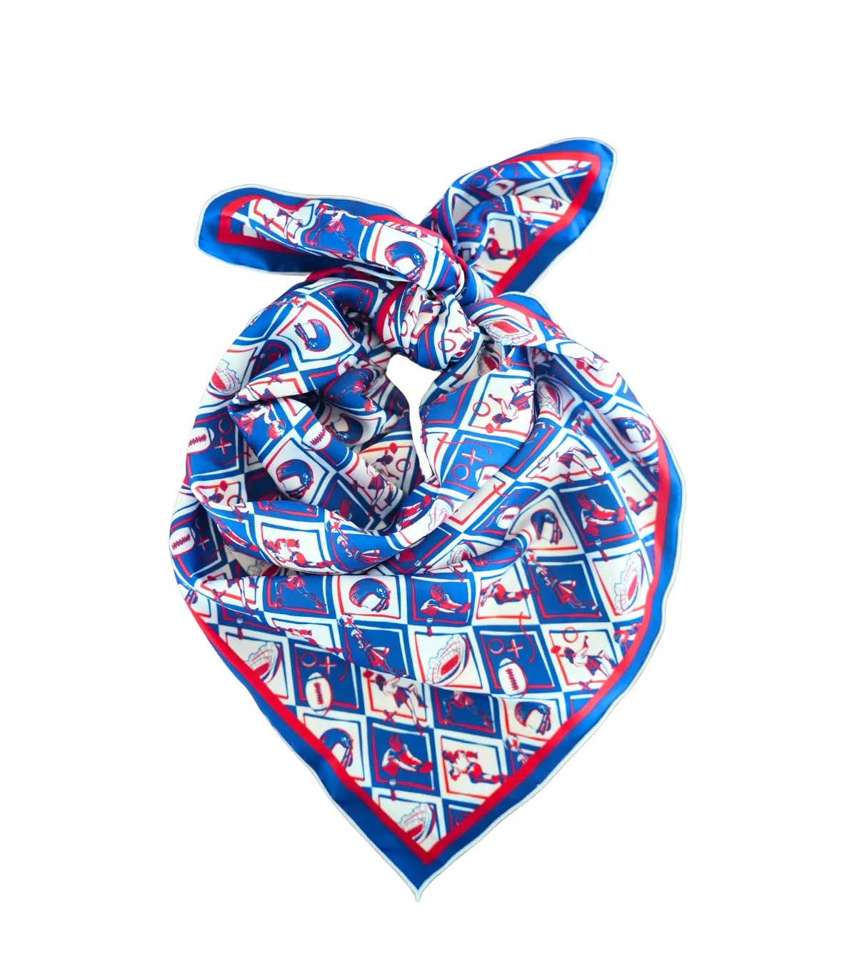 Navy   Red Checkerboard Gameday - Wholesale