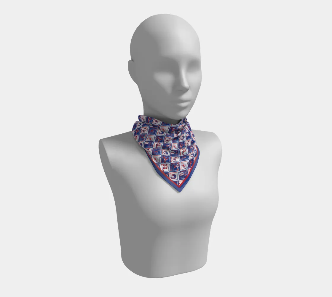 Navy   Red Checkerboard Gameday - Wholesale