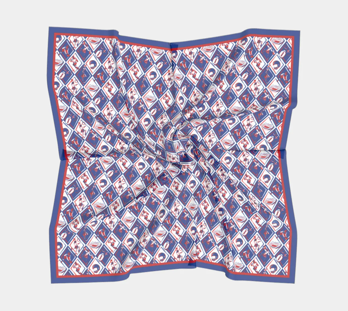 Navy   Red Checkerboard Gameday - Wholesale