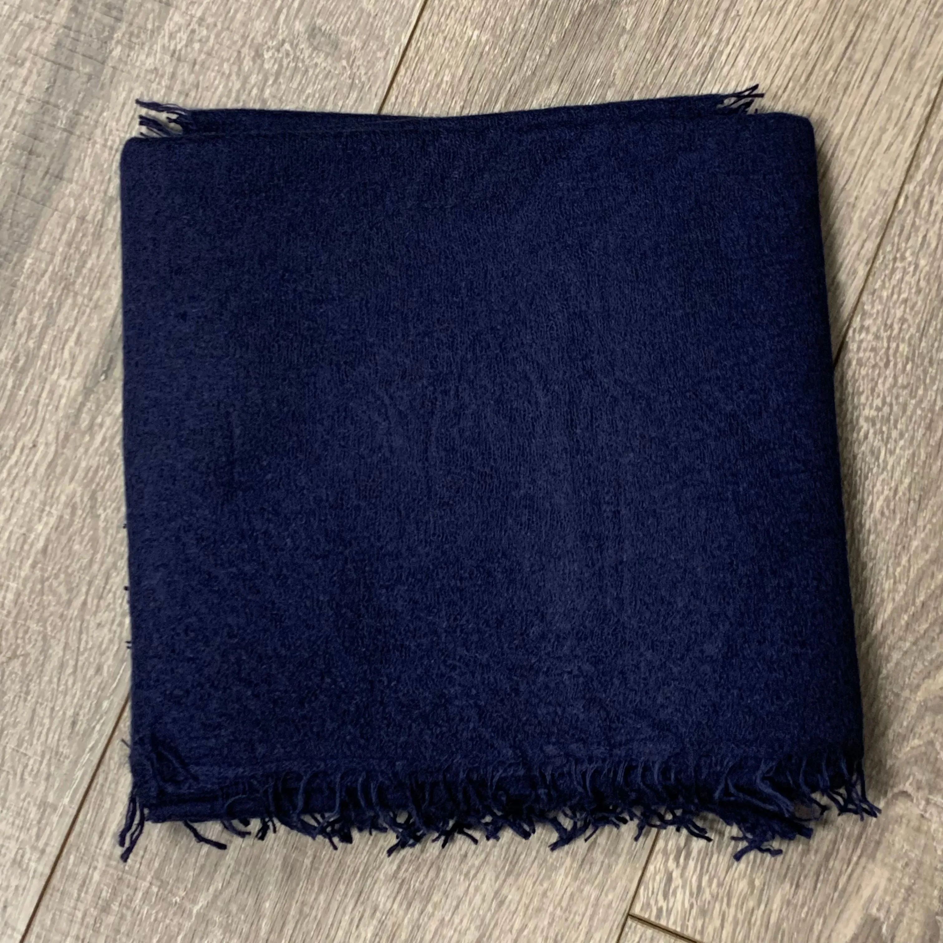 NC - Felted Fringe Cashmere Scarves | Asst Colors