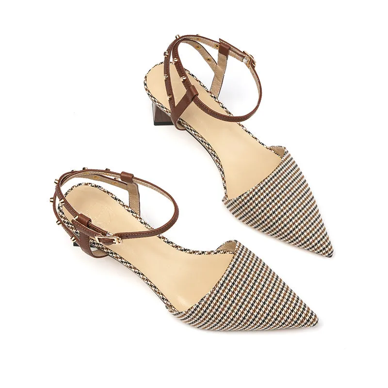 New French Retro Hollow Single Shoes