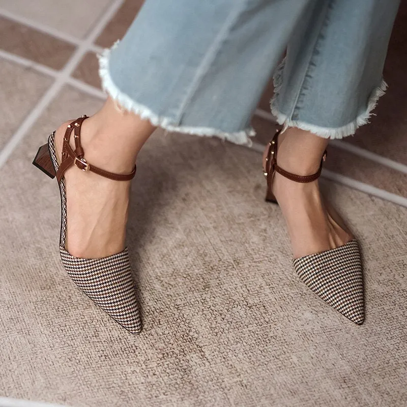 New French Retro Hollow Single Shoes
