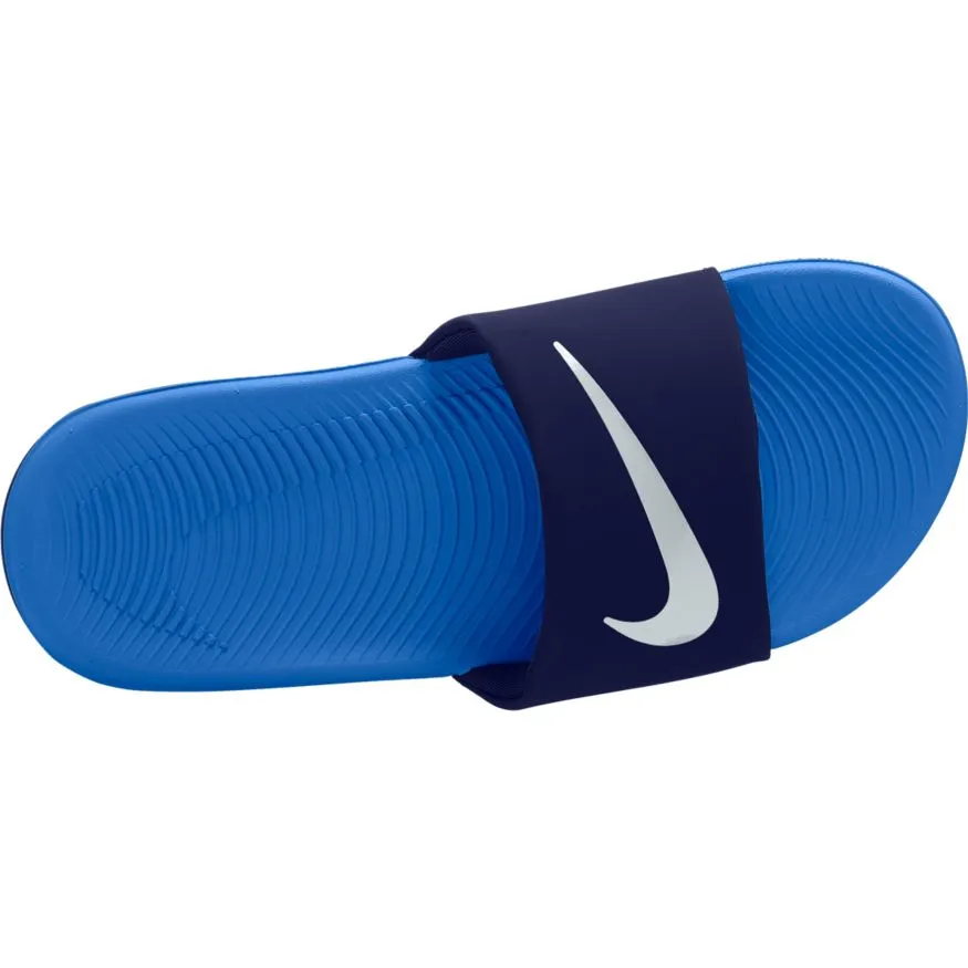 Nike Blue Void/Signal Blue/Platinum Kawa Children's Slide