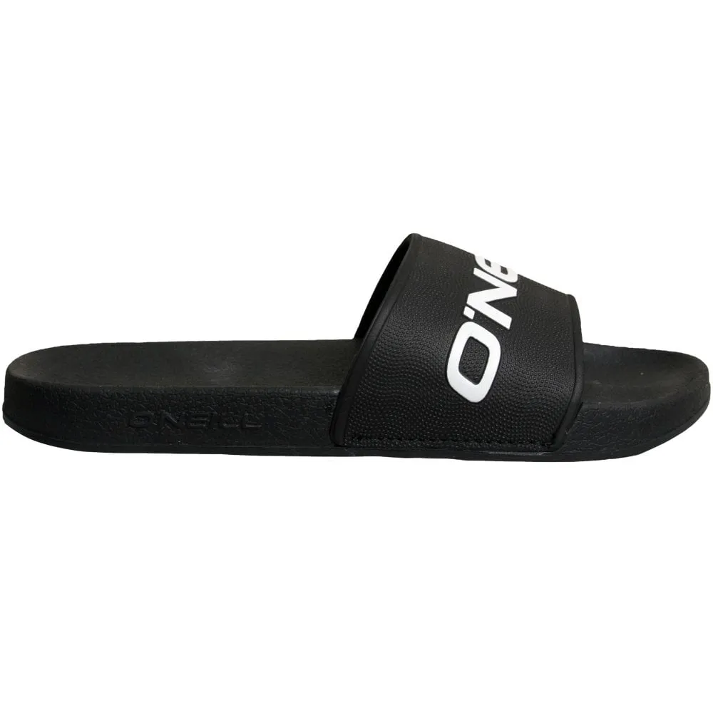 O'Neill Slide Logo Sandals - Black Out