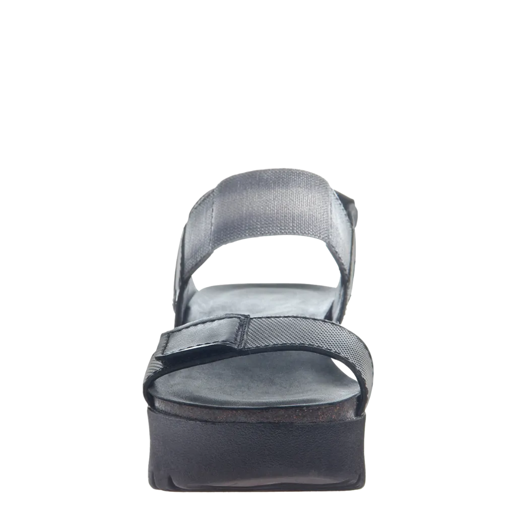 OTBT - NOVA in BLACK Wedge Sandals