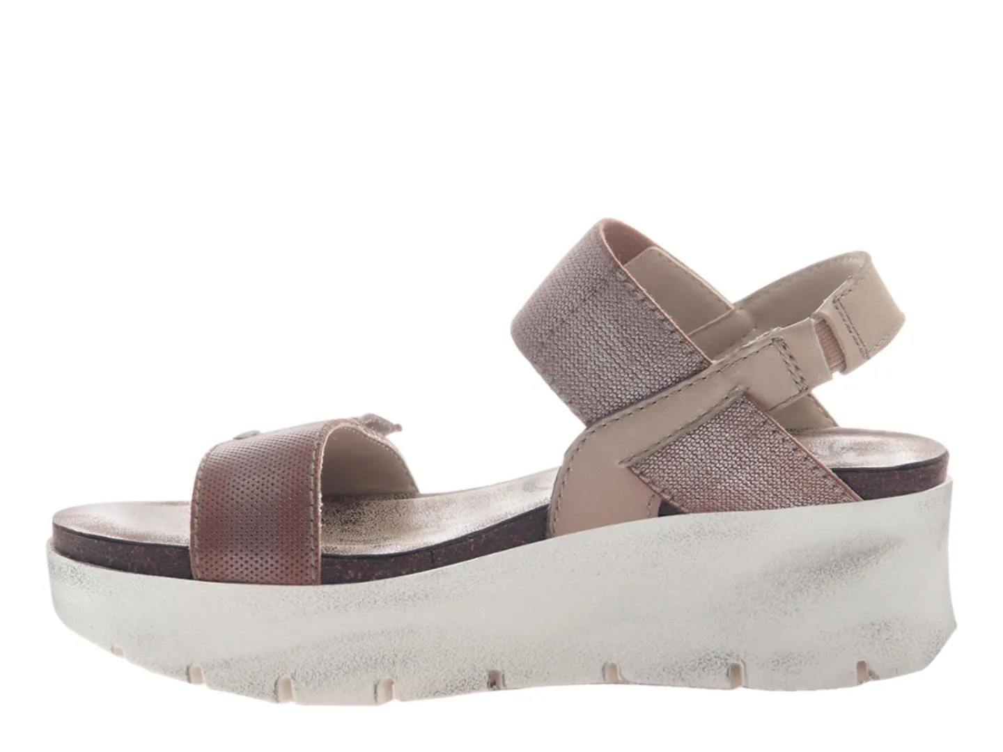 OTBT: NOVA in SILVER Wedge Sandals