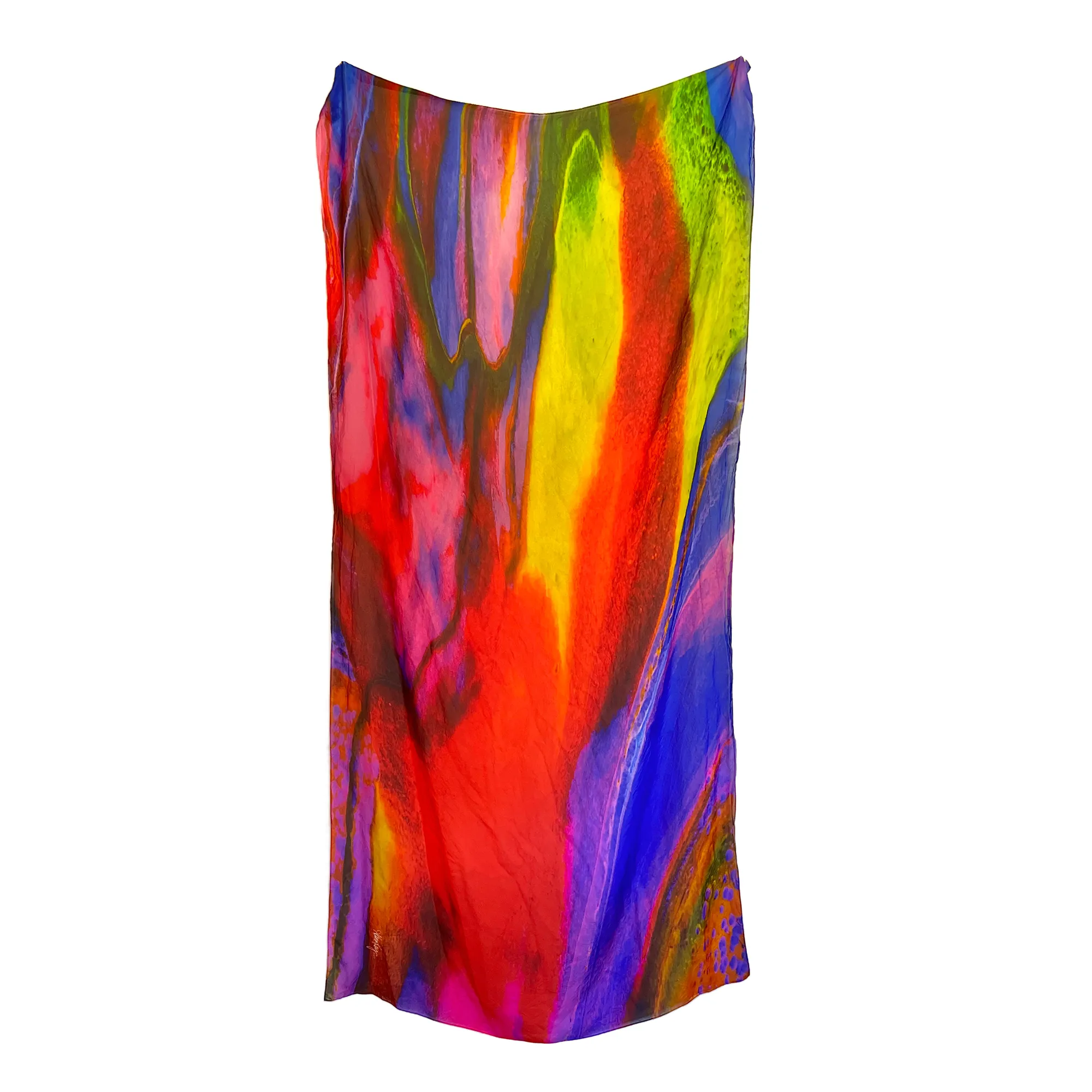 Oversized Silk Scarf