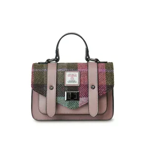Pink & Green Tartan Satchels with Harris Tweed®