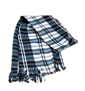 Plaid Fleece Scarf